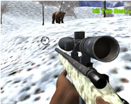 Wild bear hunting game vadsz HTML5 jtk