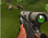 Deer hunting sniper shooting vadász HTML5 játék