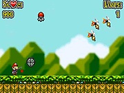 Mario with rifle játék